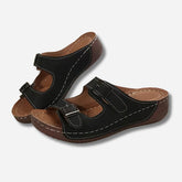 ErgiloWedge - Flache Damsandale