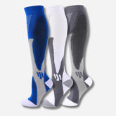 ErgiloActive – Kniestützstrümpfe im sportlichen 3er-Pack