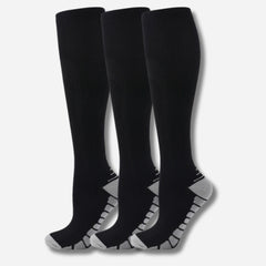 ErgiloPulse - knähöga kompressionsstrumpor i 3-pack