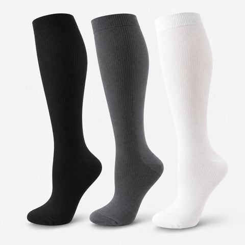 ErgiloSupport 3-pack - Stylish Compression Socks