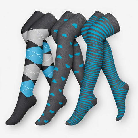 ErgiloStocking 3-pack - Over-the-Knee Compression Socks