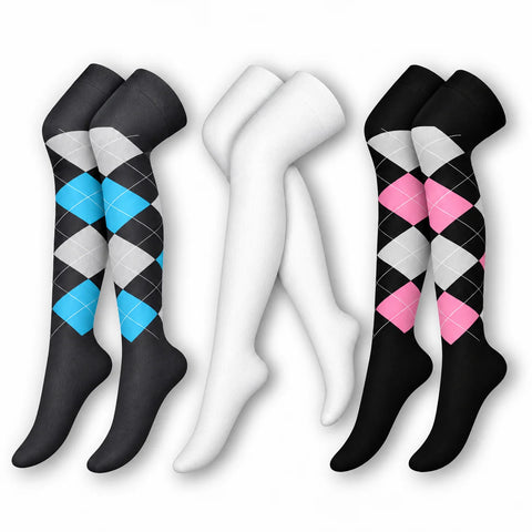 ErgiloStocking 3-pak – Over-knee kompressionsstrømper