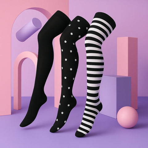 ErgiloStocking 3-pack - Overknee kompressionsstrumpor