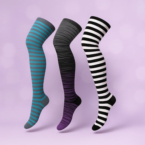 ErgiloStocking 3-pack - Overknee kompressionsstrumpor