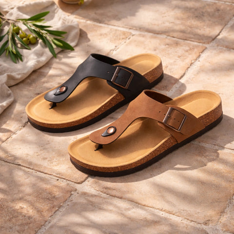 ErgiloZephyr - Keveät korkkisandaalit