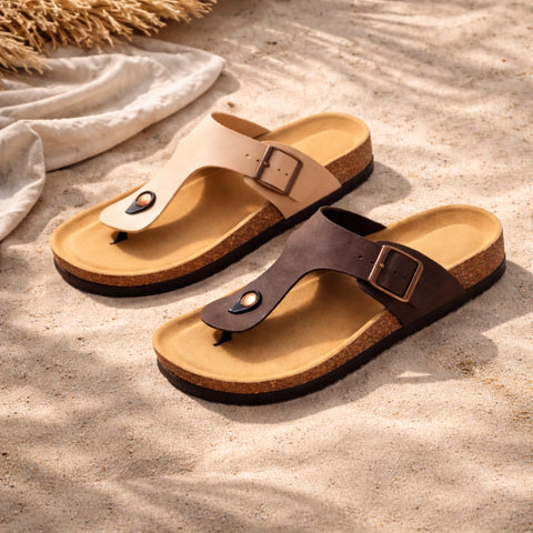 ErgiloZephyr - Keveät korkkisandaalit