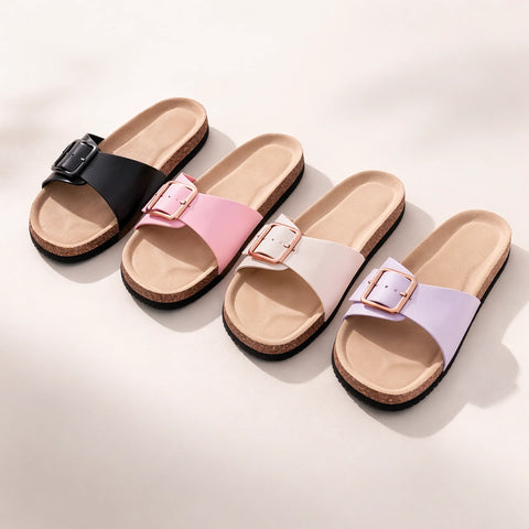 ErgiloBreeze - Lätta korksandaler