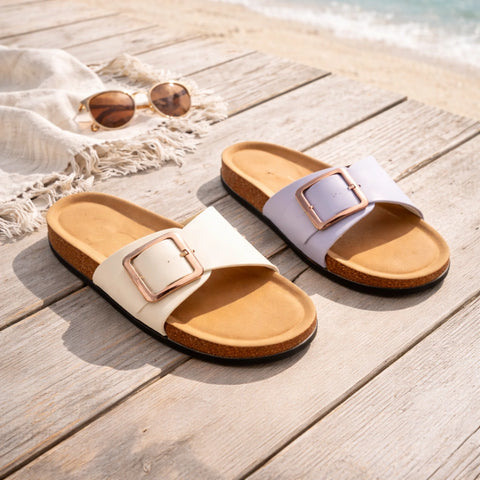 ErgiloBreeze - Lätta korksandaler