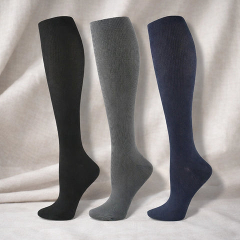 ErgiloSupport 3-pakning – Stilrene støttestrømper