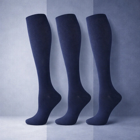 ErgiloSupport 3-pakning – Stilrene støttestrømper