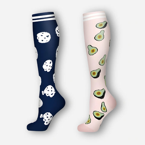 ErgiloVibe - 2-pack stödstrumpor