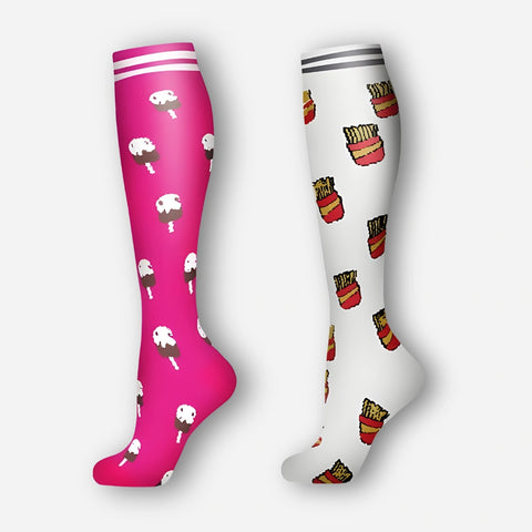 ErgiloVibe - 2-pack stödstrumpor