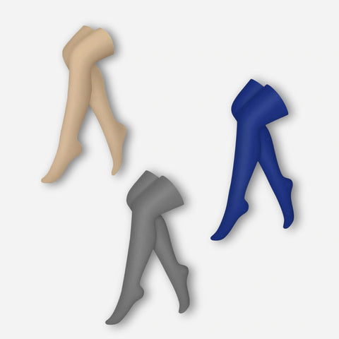 ErgiloStocking 3-pack - Overknee kompressionsstrumpor