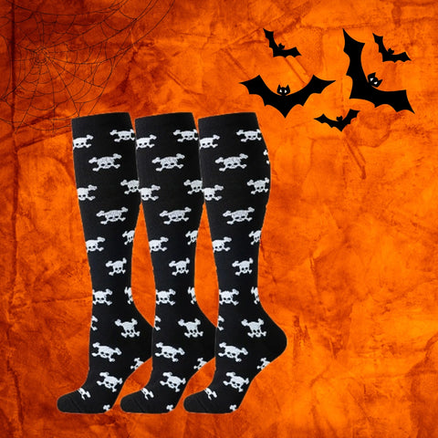 ErgiloSpooky - Kusligt bekväma stödstrumpor