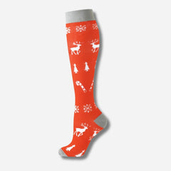 ErgiloSeason - Saisonale gemusterte Kompressionsstrümpfe