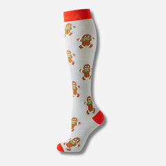 ErgiloSeason - Saisonale gemusterte Kompressionsstrümpfe