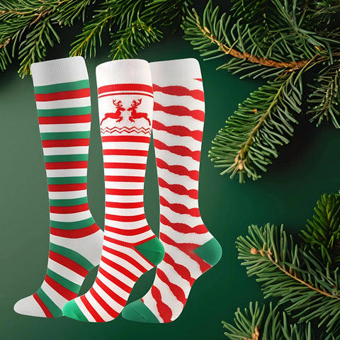 ErgiloJoyful – Compression Socks with Christmas Designs