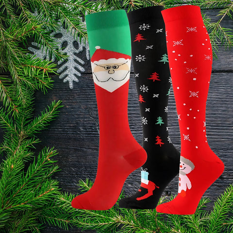 ErgiloJoyful – Compression Socks with Christmas Designs