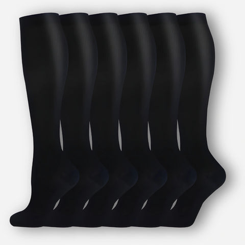 ErgiloColor - Glädjefyllt 6-pack stödstrumpor