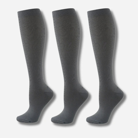 ErgiloSupport 3-pakning – Stilrene støttestrømper