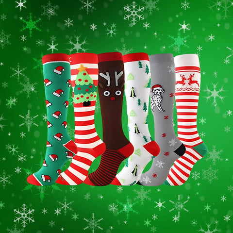 ErgiloJoyful – Compression Socks with Christmas Designs