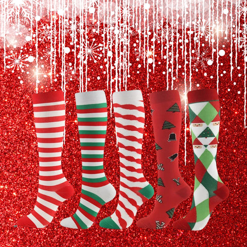 ErgiloJoyful – Compression Socks with Christmas Designs
