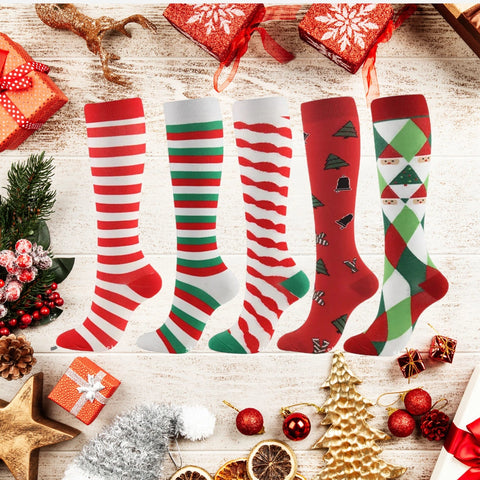 ErgiloJoyful – Compression Socks with Christmas Designs