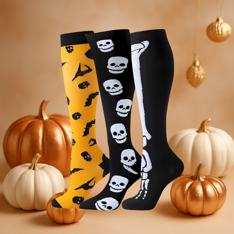 ErgiloSpooky – Uhyggeligt komfortable støttestrømper