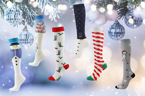 ErgiloJoyful – Compression Socks with Christmas Designs