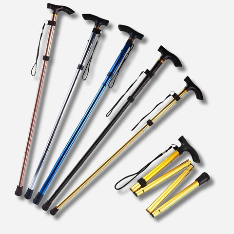 ErgiloStick - Hopfällbar gångstav