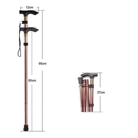 ErgiloStick - Hopfällbar gångstav