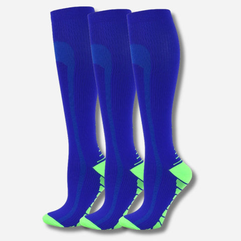 ErgiloPulse - knähöga kompressionsstrumpor i 3-pack